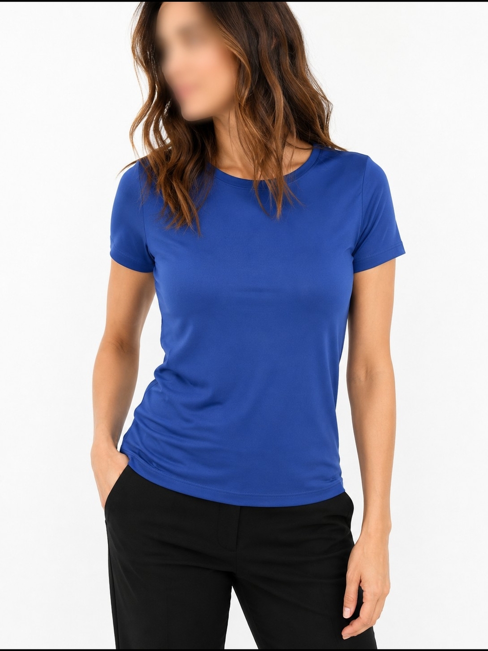 👕2 for 15$ Or 3 for 20$👕Suzy Shier Royal Blue Short Sleeve Crewneck Tee